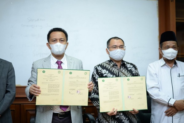 Untuk Kemajuan Pendidikan di Riau, Unilak-UIN Suska Jalin Kerjasama 